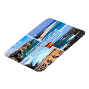 Magnet Flexible ES Iles Canaries - Fuerteventura - Cuevas de Ajyuy