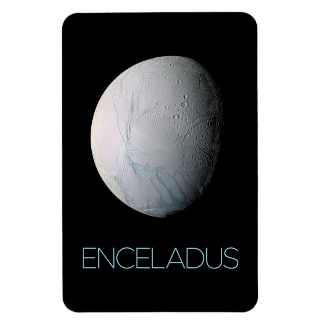 Magnet Flexible Espace Extérieur, Cosmos, Système Solaire, Lune En (Vertical)