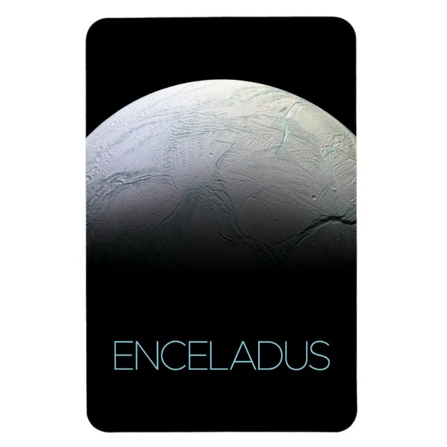 Magnet Flexible Espace Extérieur, Cosmos, Système Solaire, Lune En (Vertical)