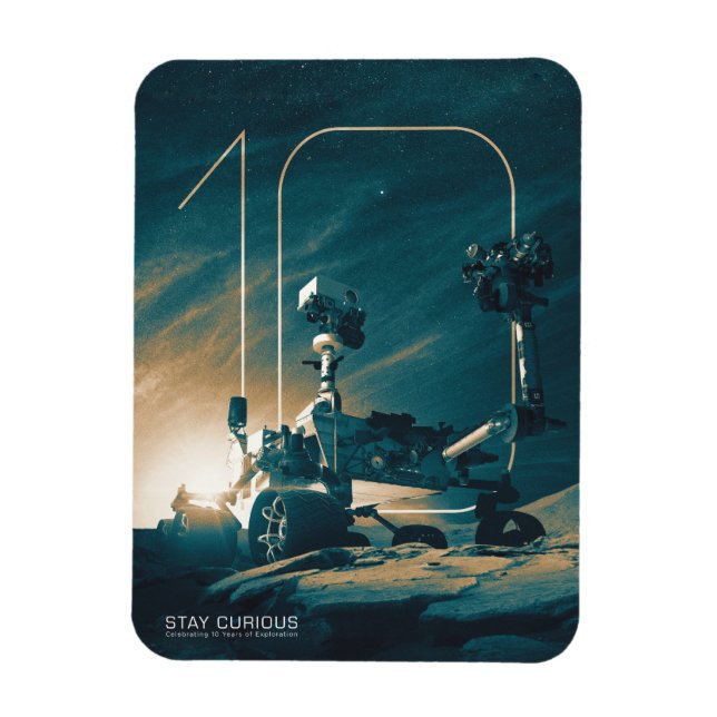 Magnet Flexible Espace extra-atmosphérique, Système solaire, 10 an (Vertical)