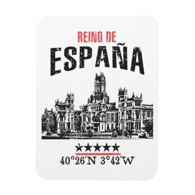 Magnet Flexible Espagne (Vertical)