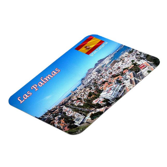 Magnet Flexible Espagne - Îles Canaries - Grande Canarie - (Côté Gauche)