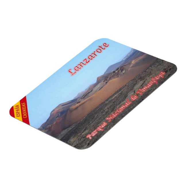 Magnet Flexible Espagne - Îles Canaries - Lanzarote - (Côté Gauche)