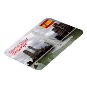 Magnet Flexible Espagne - Îles Canaries - Tenerife - Père Noël 