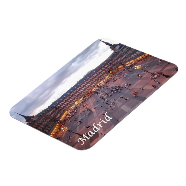 Magnet Flexible Espagne - Madrid - Carré du maire - (Côté Gauche)