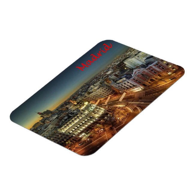 Magnet Flexible Espagne - Madrid - Ville (Côté Gauche)