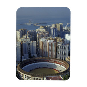 Magnet Flexible Espagne, Malaga, Andalousie Vue de Plaza de Toros