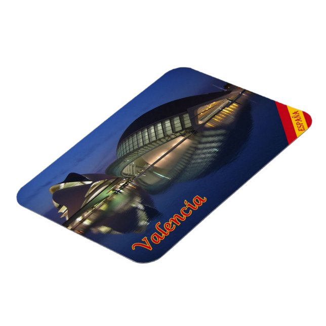 Magnet Flexible Espagne - Valence - (Côté Gauche)