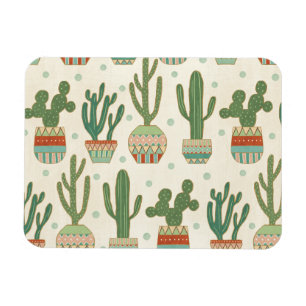 Magnet Flexible Étape Geo Sud-Ouest   Motif Cactus