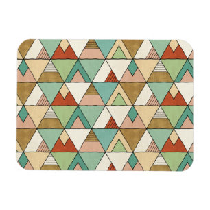 Magnet Flexible Étape Geo Sud-Ouest   Motif tribal tiré à main