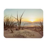 État d'esprit de Bluffton Écrit dans le sable Plag