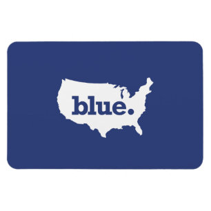 Magnet Flexible États américains bleus