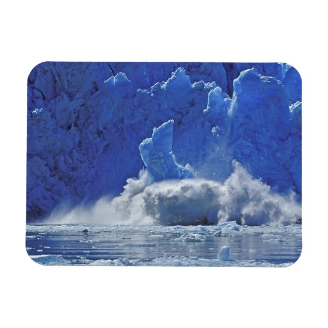 Magnet Flexible États-Unis, Alaska, Juneau. Partie de South Sawyer (Horizontal)