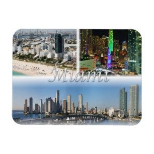 Magnet Flexible États-Unis - États-Unis d'Amérique - Miami - Flori