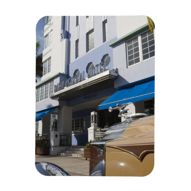 Magnet Flexible États-Unis, Floride, Miami Beach : South Beach, Ar (Vertical)