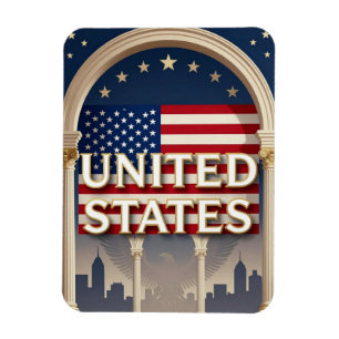 Magnet Flexible ÉTATS-UNIS Grand Voyage Américain
