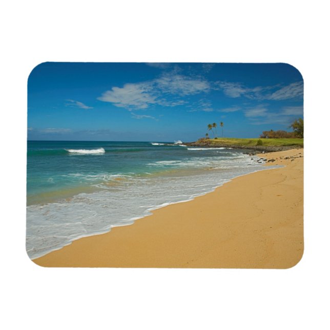 Magnet Flexible États-Unis, Hawaï, île Molokai, Three Mile Beach (Horizontal)
