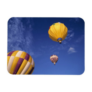 Magnet Flexible États-Unis, Idaho, vallée de Teton. Ballons à air 