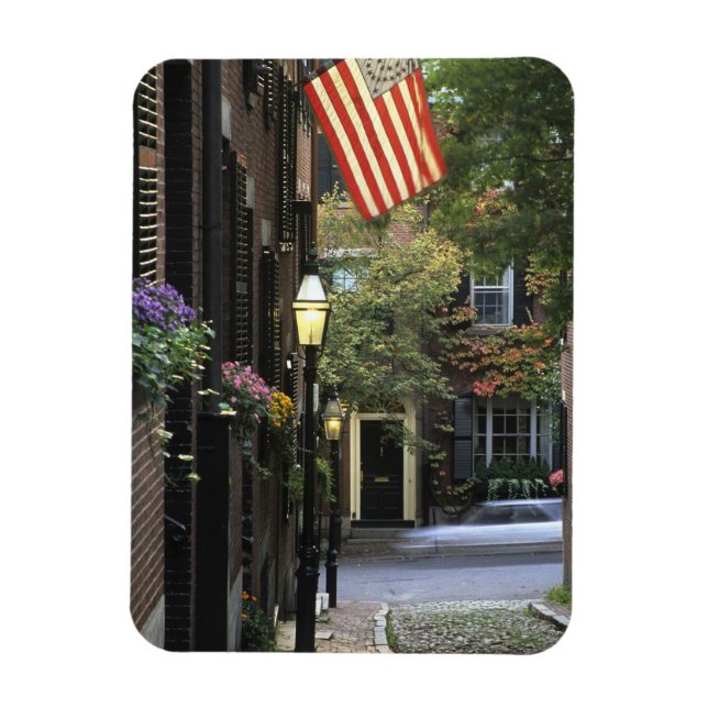 Magnet Flexible États-Unis, Massachusetts, Boston, Beacon Hill. (Vertical)