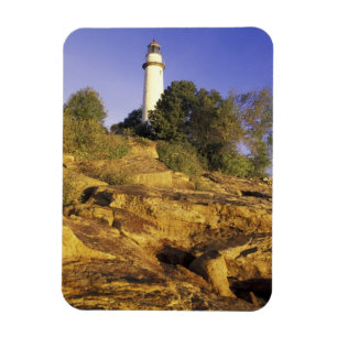 Magnet Flexible États-Unis, Michigan, lac Huron. La Pointe Aux Bar