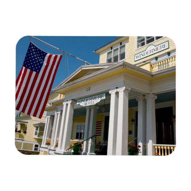 Magnet Flexible États-Unis, Michigan, Mackinac Island (Horizontal)