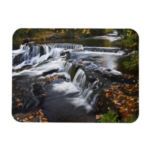 Magnet Flexible États-Unis, Michigan, Upper Peninsula. Bond Falls