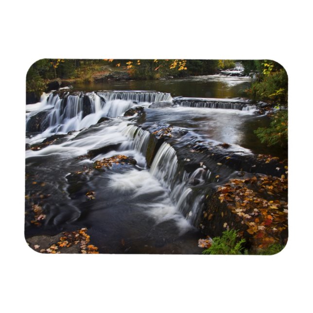 Magnet Flexible États-Unis, Michigan, Upper Peninsula. Bond Falls  (Horizontal)
