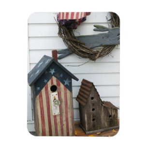 Magnet Flexible États-Unis, Missouri, Herman : Niche à oiseaux pat