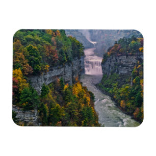 Magnet Flexible États-Unis, New York, Letchworth State Park. Riviè