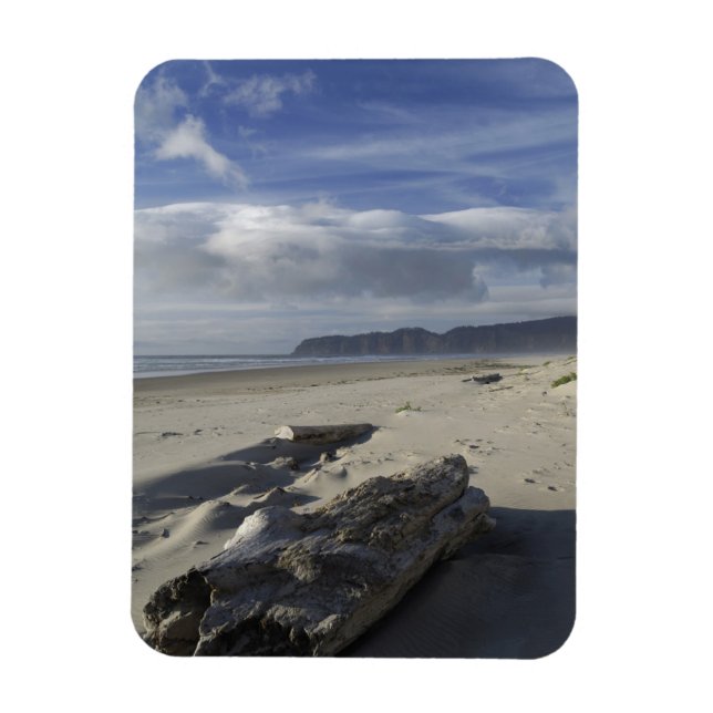Magnet Flexible États-Unis, Oregon, Dunes de sable et Océan, Pacif (Vertical)