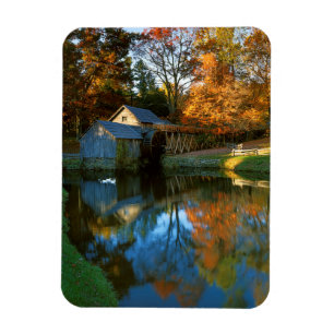 Magnet Flexible États-Unis, Virginie, Blue Ridge Parkway, Mabry M