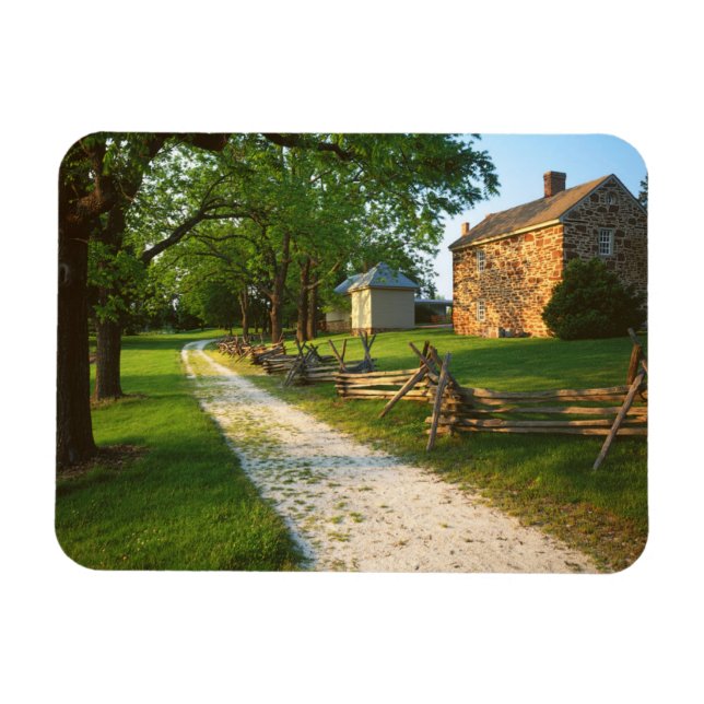 Magnet Flexible États-Unis, Virginie, comté de Fairfax, plantation (Horizontal)