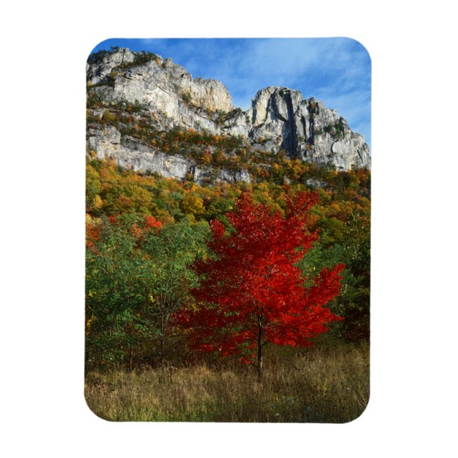 Magnet Flexible États-Unis, Virginie-Occidentale, Spruce Knob-Sene (Vertical)