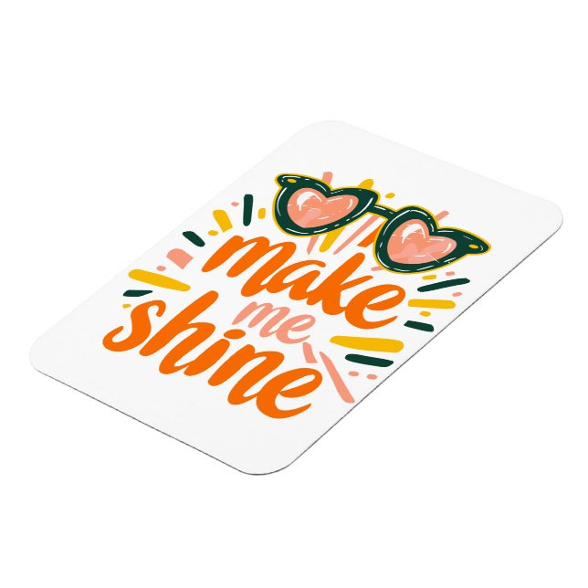 Magnet Flexible Été ensoleillé brillant Lettres (Côté Gauche)