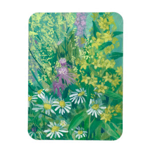 Magnet Flexible Été Fleur de prairie Fleur sauvage Fleurs de prair