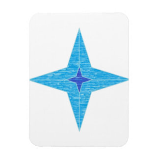 Magnet Flexible Étoile bleue