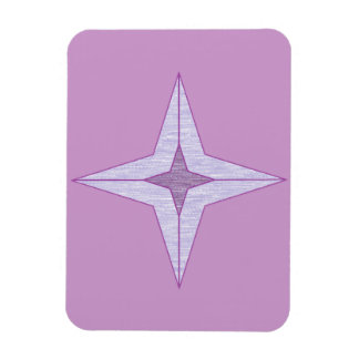 Magnet Flexible Étoile violette