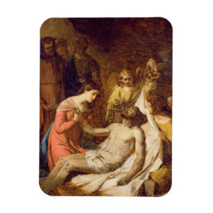 Magnet Flexible Étude de la lamentation sur le Christ mort (huile
