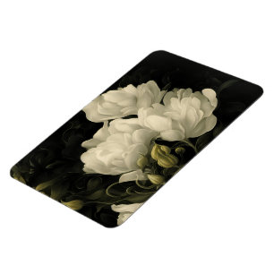 Magnet Flexible Étude d'une fleur de pivoine
