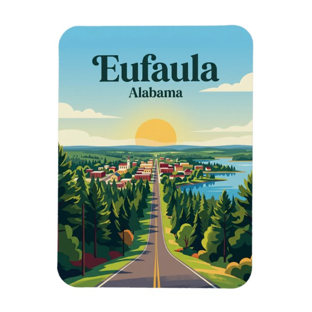 Magnet Flexible Eufaula États-Unis (Vertical)