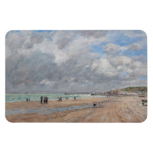 Magnet Flexible Eugene Boudin - La plage de Deauville