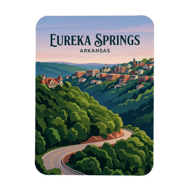 Magnet Flexible Eureka Springs États-Unis (Vertical)