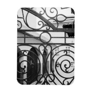 Magnet Flexible Europe, Autriche, Salzbourg. Détail d'une grille m