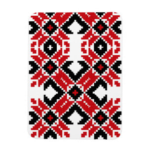 Magnet Flexible Europe de l'Est Motif, folklore traditionnel, folk