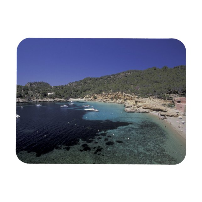 Magnet Flexible Europe, Espagne, Baléares, Ibiza, Cala Salada. (Horizontal)