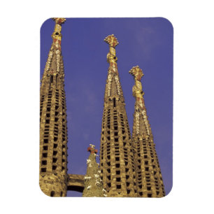 Magnet Flexible Europe, Espagne, Barcelone Sagrada Familia