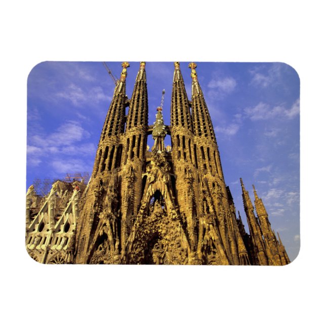 Magnet Flexible Europe, Espagne, Barcelone, Sagrada Familia (Horizontal)