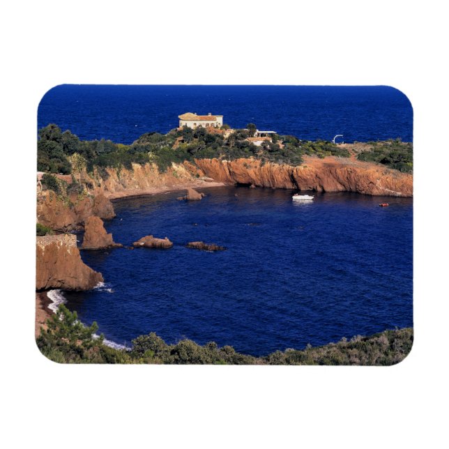 Magnet Flexible Europe, France, Theoule-sur-Mer. Un toit en tuiles (Horizontal)