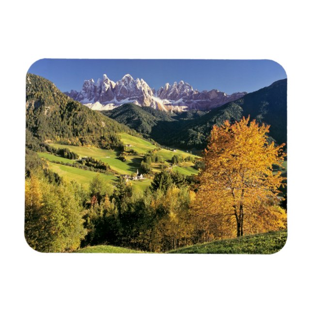 Magnet Flexible Europe, Italie, Père Noël Magdalena. La minuscule (Horizontal)