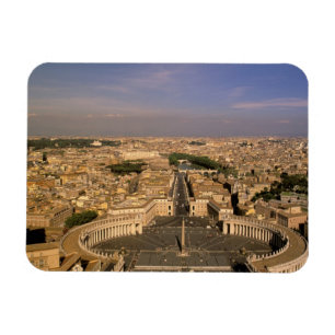 Magnet Flexible Europe, Italie, Rome, Le Vatican. Vue de St.
